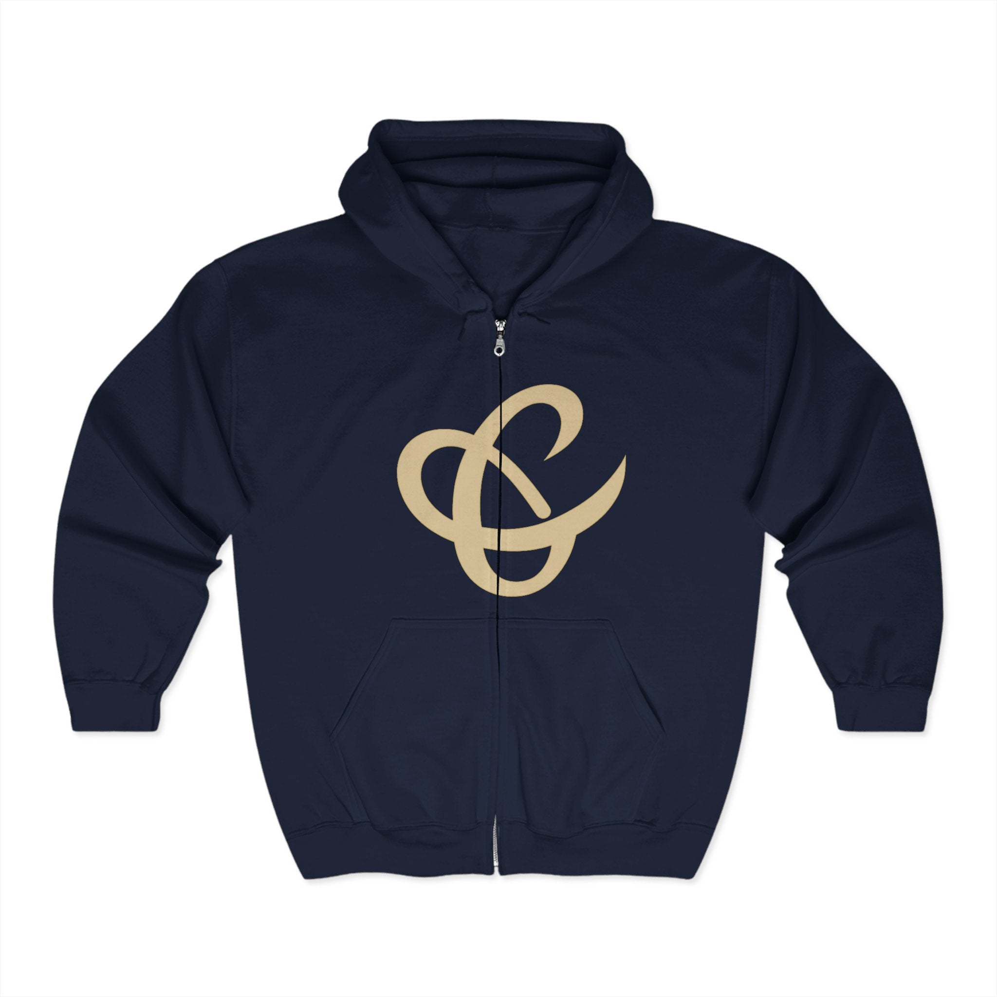 Stylish Unisex Full Zip Hoodie, Casual Zip-Up Sweatshirt CASO Cozy Everyday Wear, Perfect Gift for Him/Her, Ideal for Lounging and layering