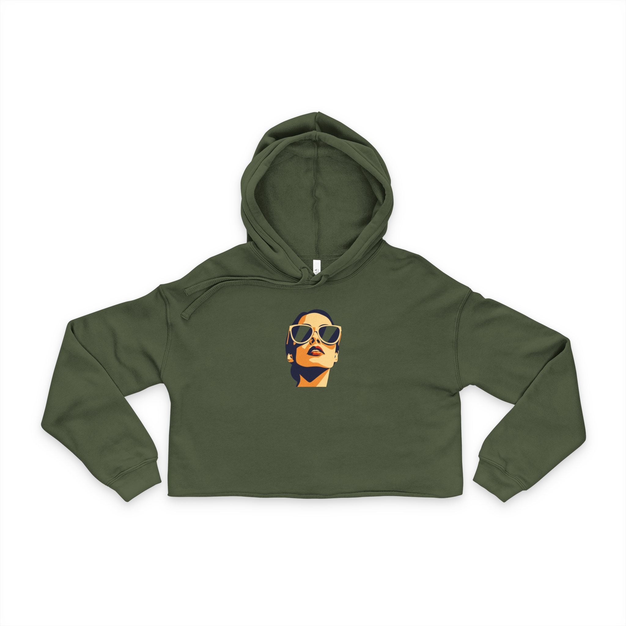 Chic Women's Cropped Hoodie CASO