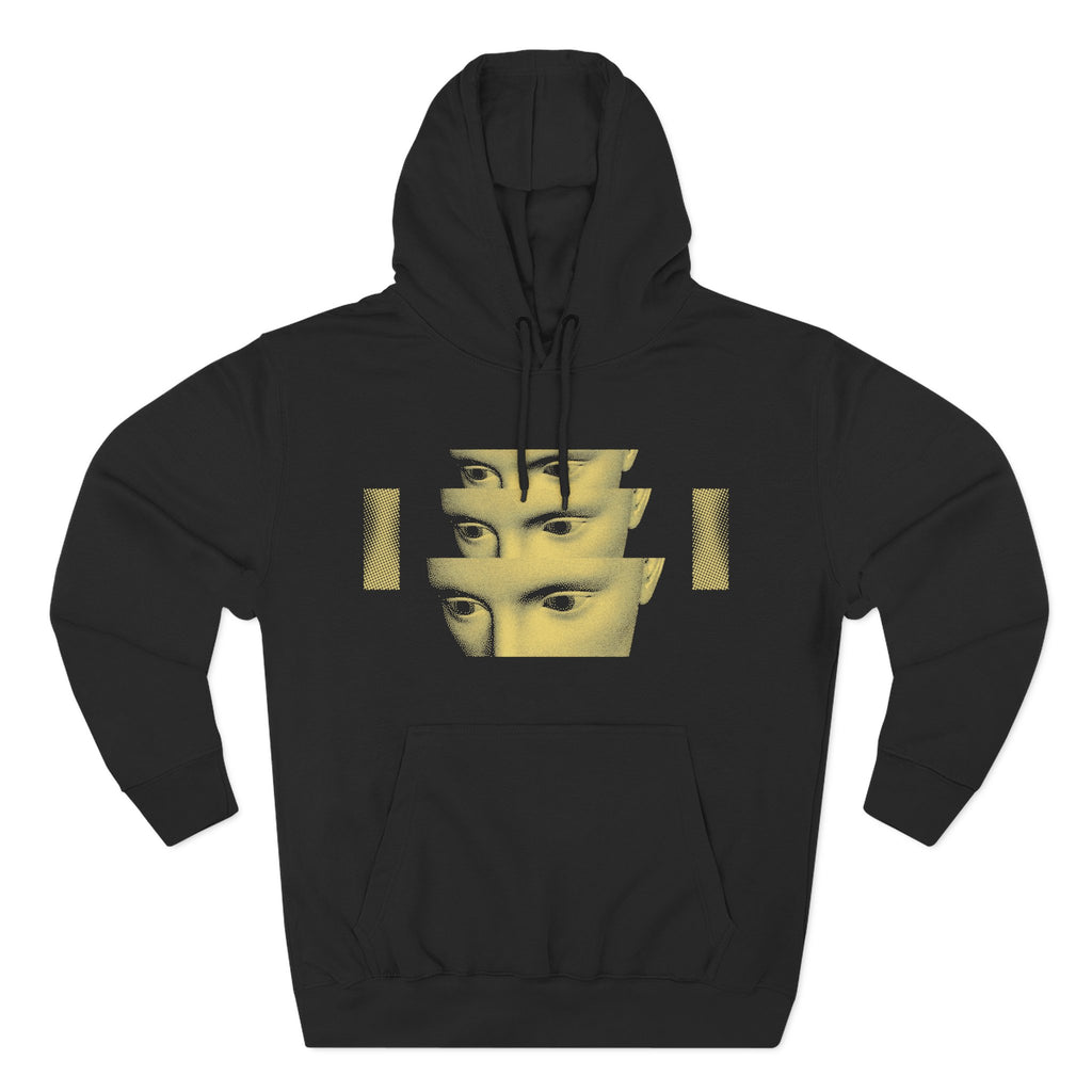 Trendy Three-Panel Fleece Hoodie CASO