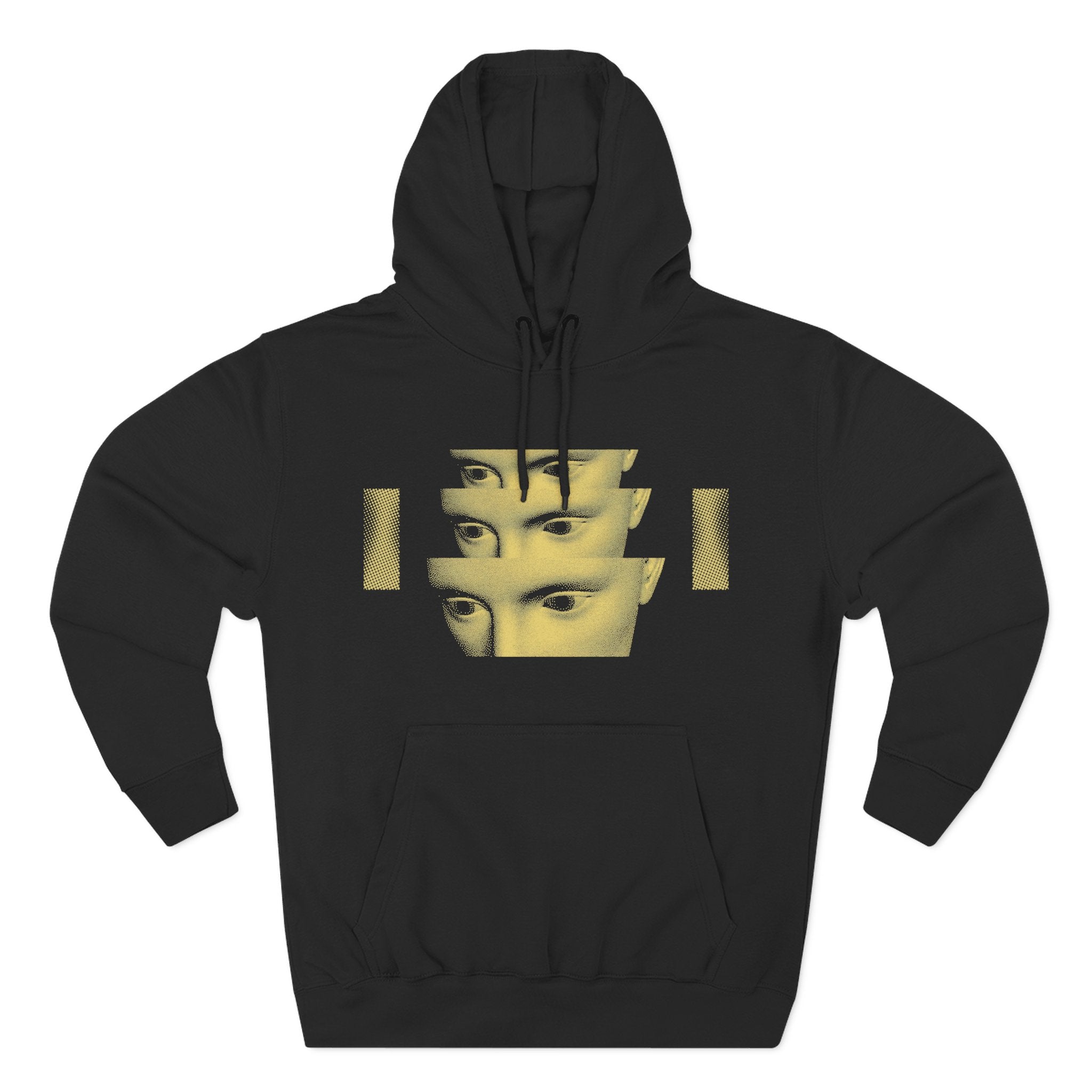 Trendy Three-Panel Fleece Hoodie CASO