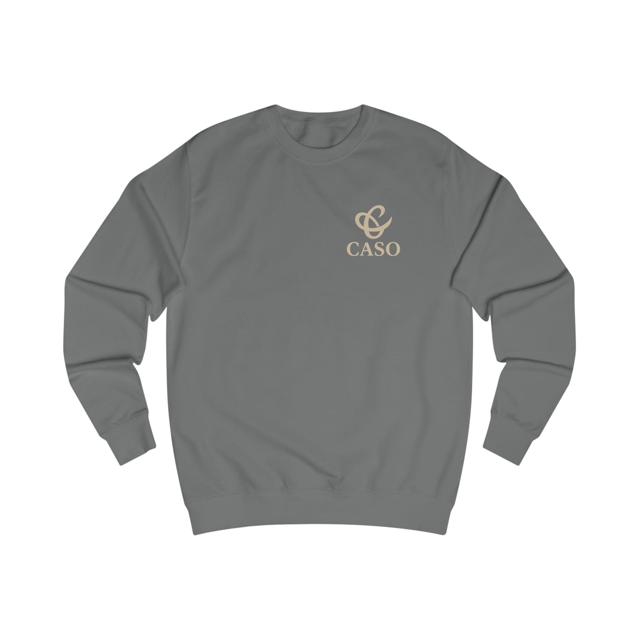 Stylish Unisex Sweatshirt CASO, Cozy Layer for Casual Outfits, Perfect Gift for Friends, Family, Holiday Wear, Everyday Fashion
