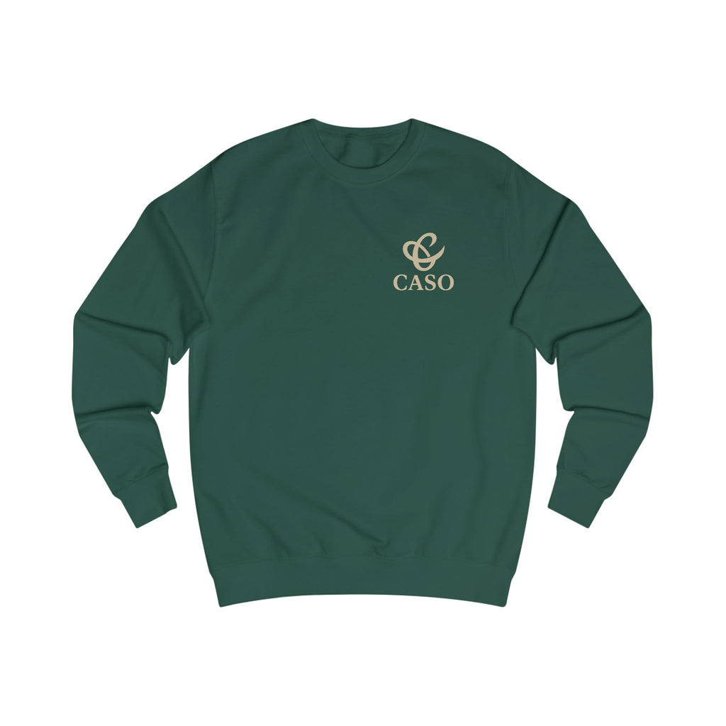 Stylish Unisex Sweatshirt CASO, Cozy Layer for Casual Outfits, Perfect Gift for Friends, Family, Holiday Wear, Everyday Fashion