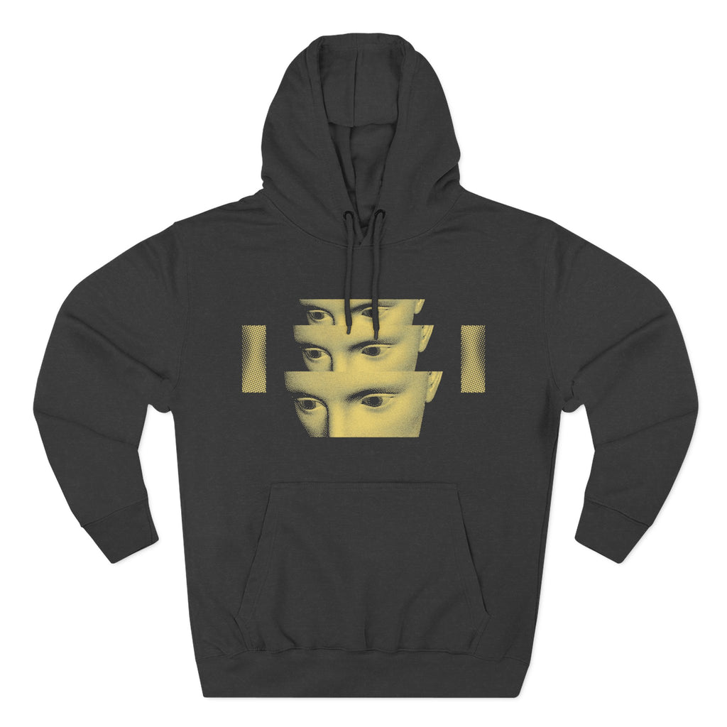 Trendy Three-Panel Fleece Hoodie CASO
