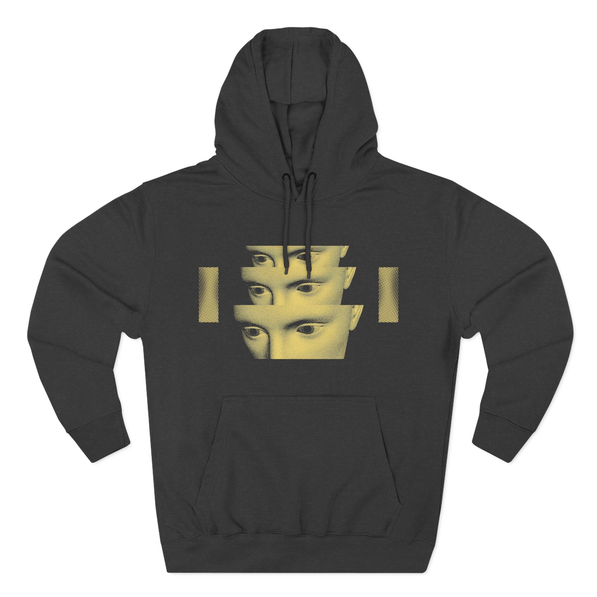 Trendy Three-Panel Fleece Hoodie CASO