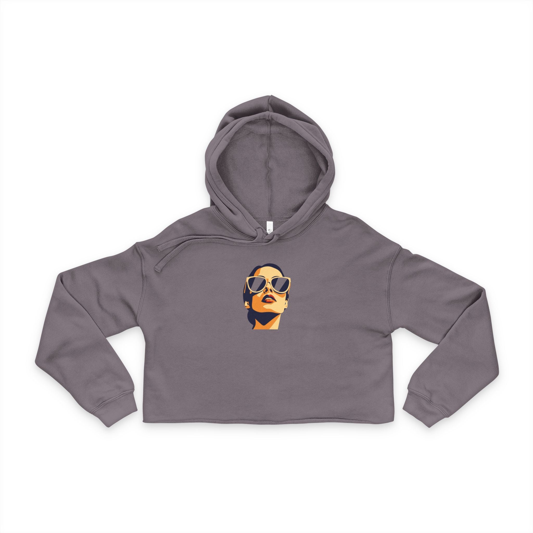 Chic Women's Cropped Hoodie CASO